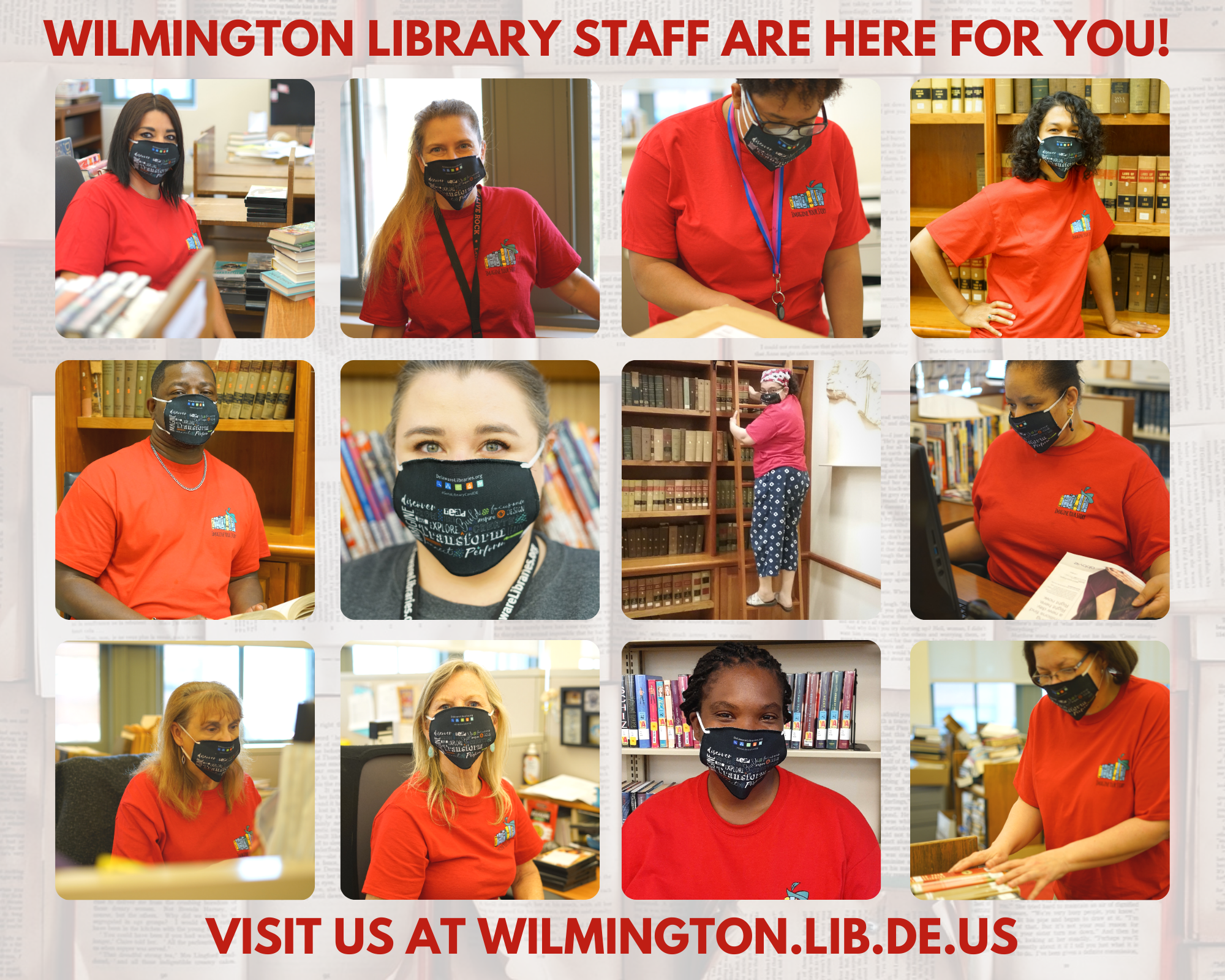 Logo for Wilmington Library