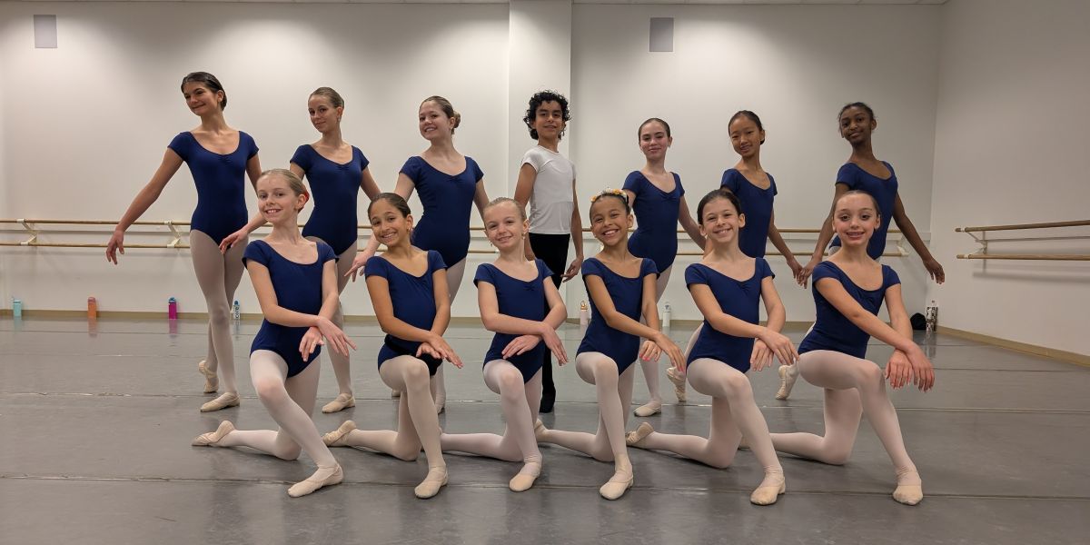 Logo for Ballet V at The Grand