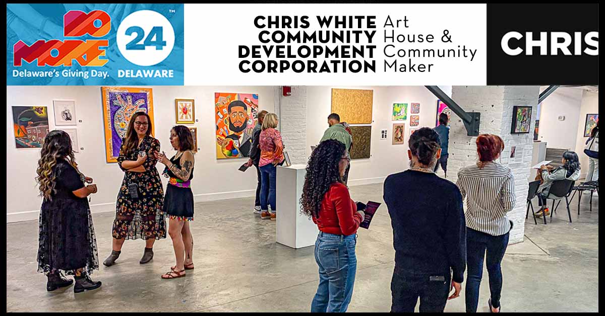Logo for Chris White Community Development Corporation