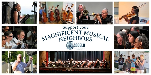 Logo for SODELO (Southern Delaware Orchestra)