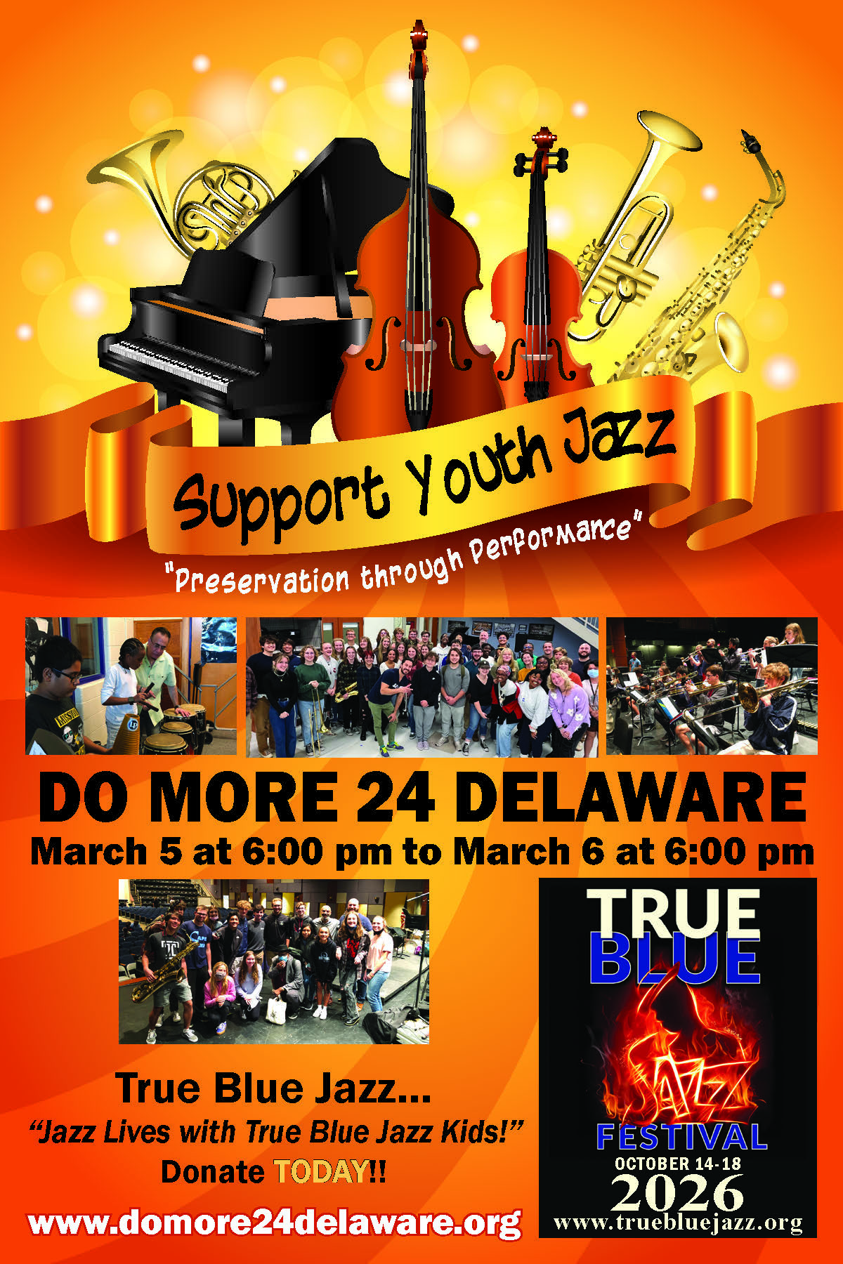 Logo for True Blue Jazz Inc.