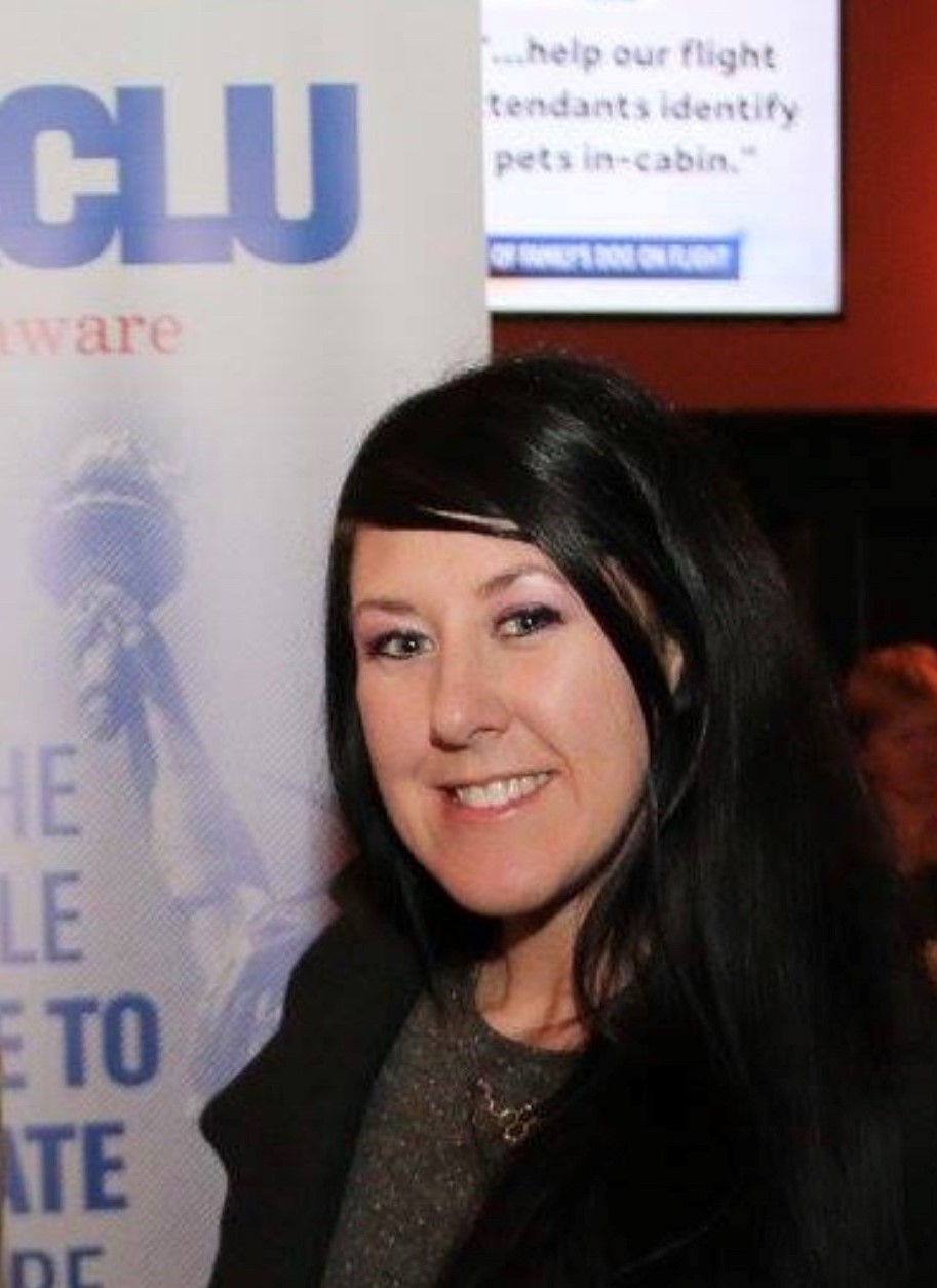 Logo for Zoe's ACLU-DE Fundraiser for Rights and Reform