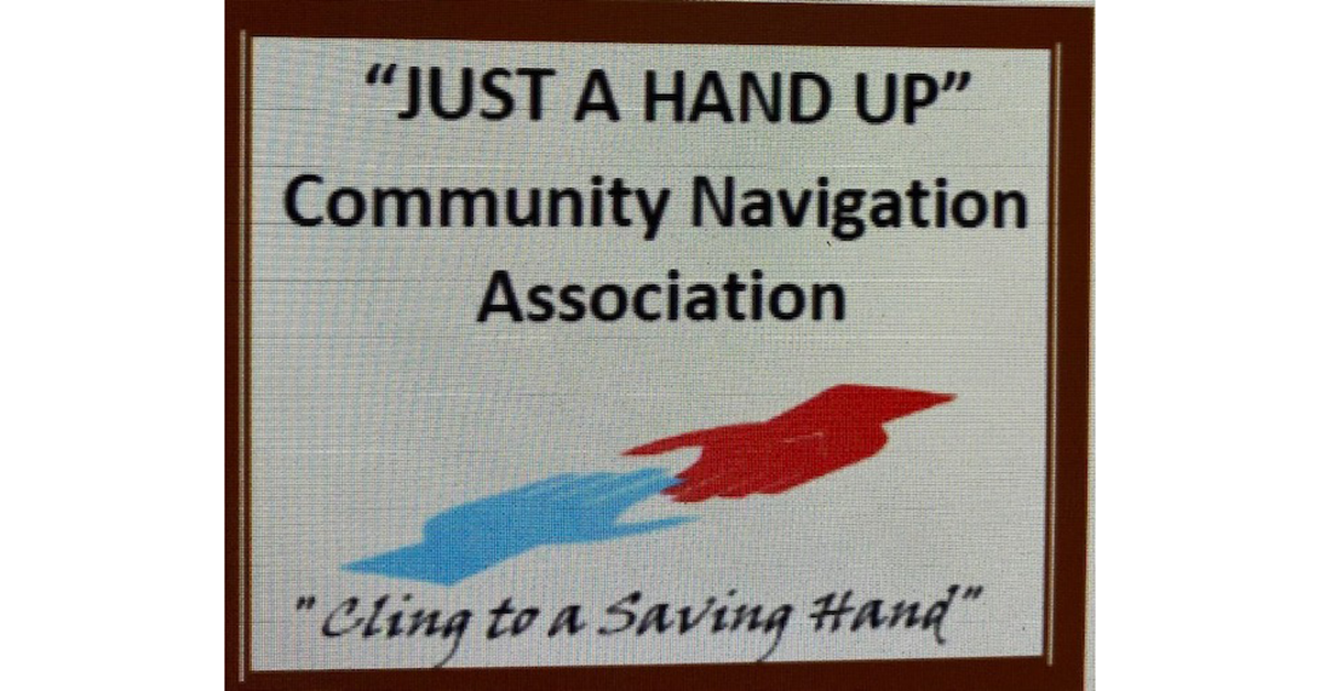 Logo for Just a Hand Up Community Navigation Association