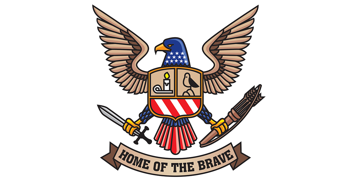 Logo for The Home of the Brave Foundation, Inc.