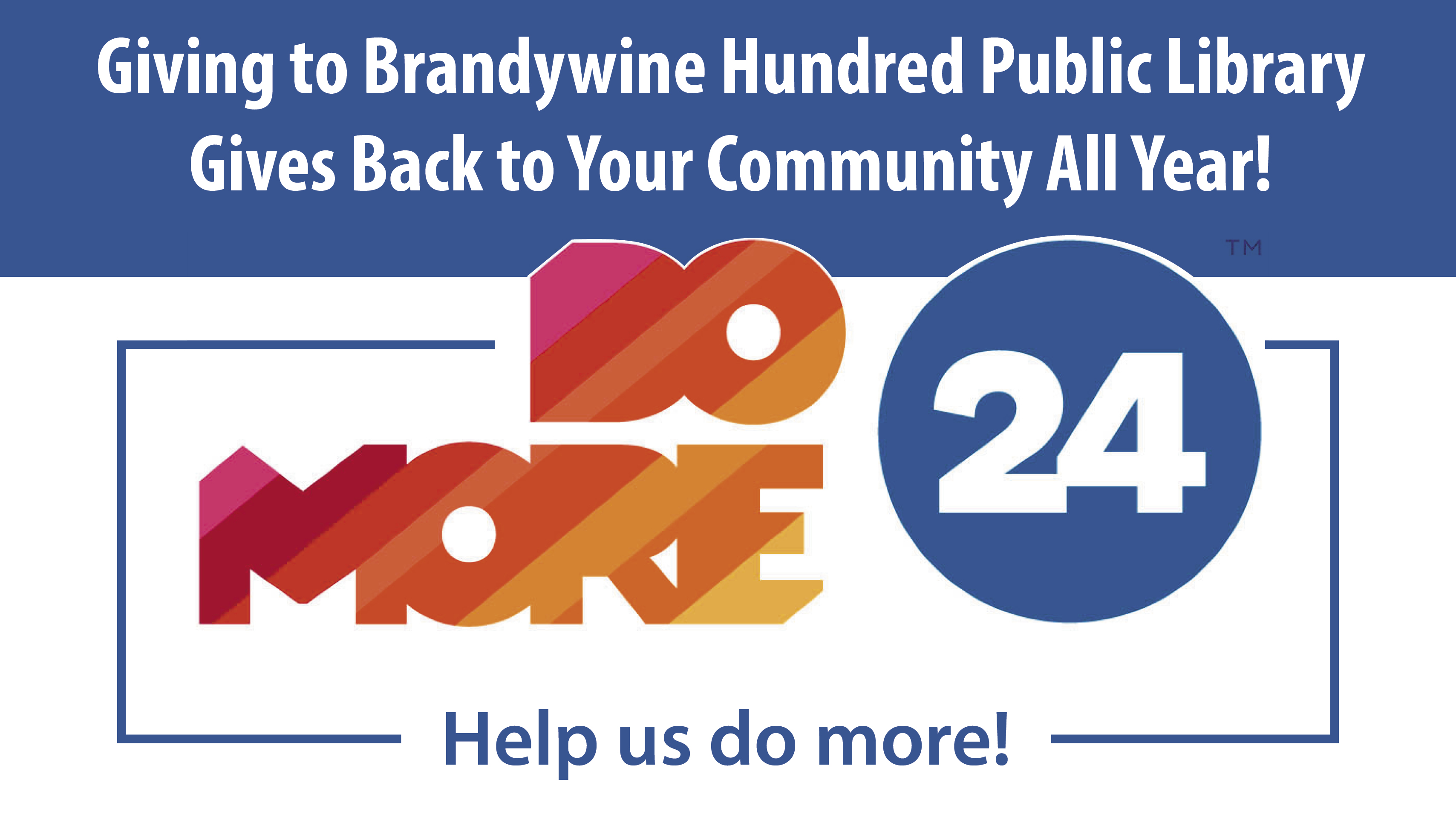 Logo for Friends of Brandywine Hundred Library