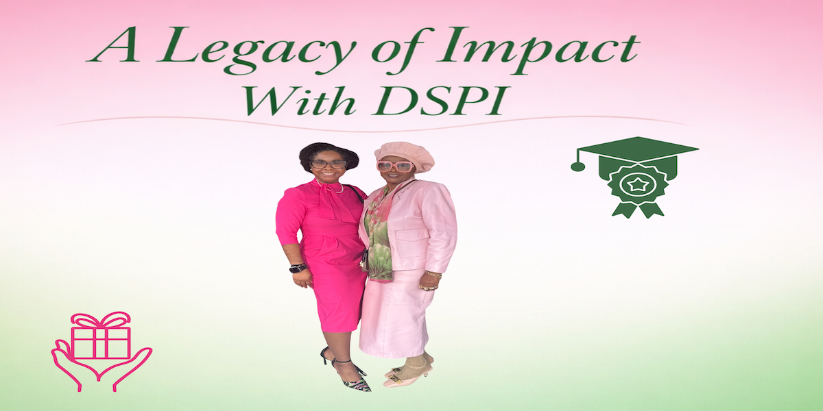 Logo for A Legacy of Impact with DSPI