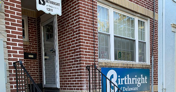 Logo for Birthright of Delaware