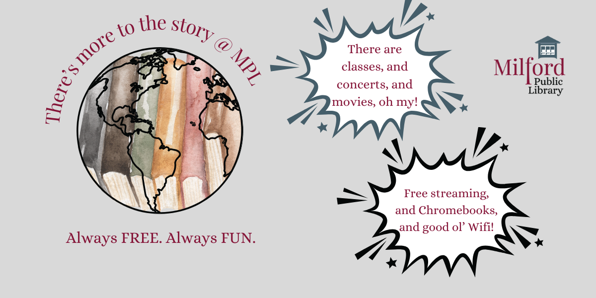 Logo for Milford Library