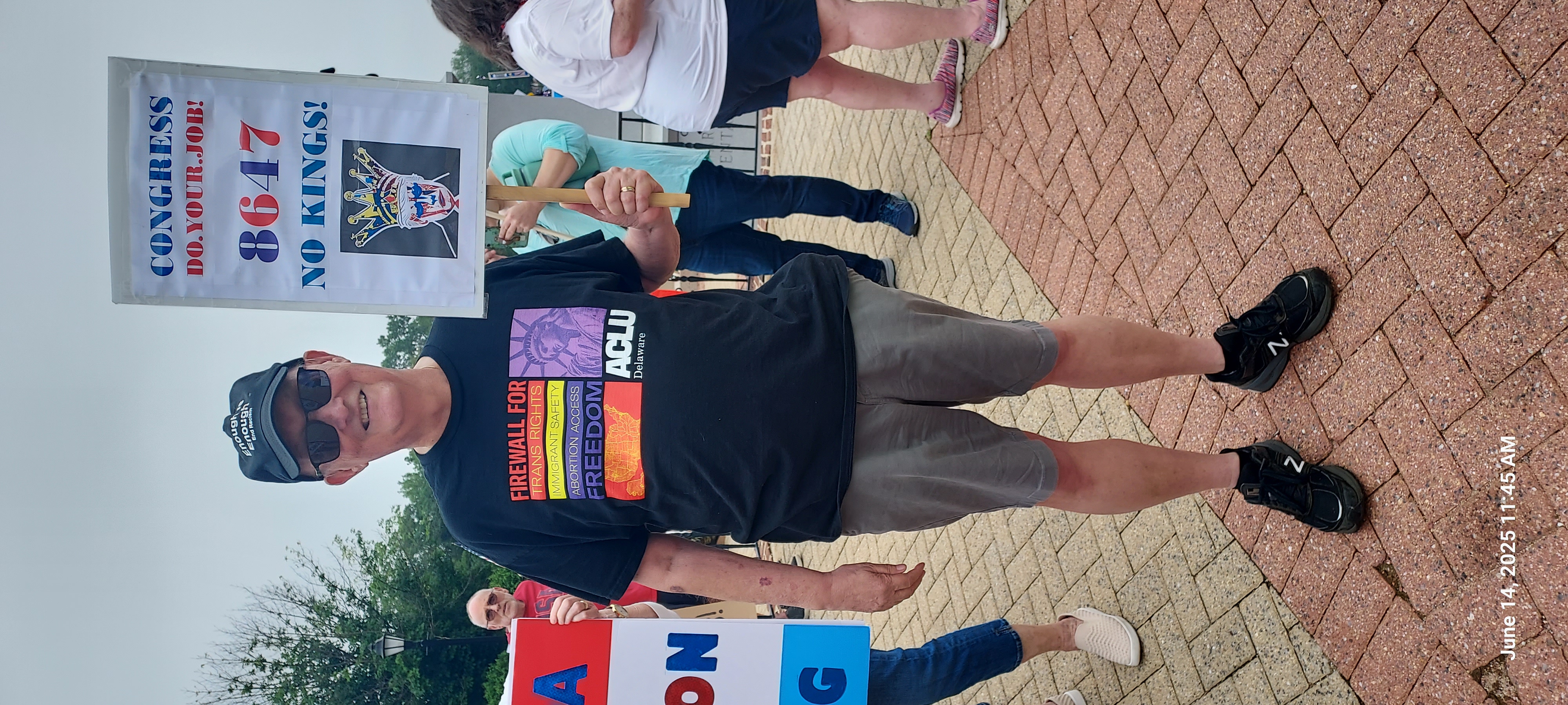 Logo for ACLU Delaware Protecting Our Rights!